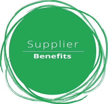 Benefits to suppliers